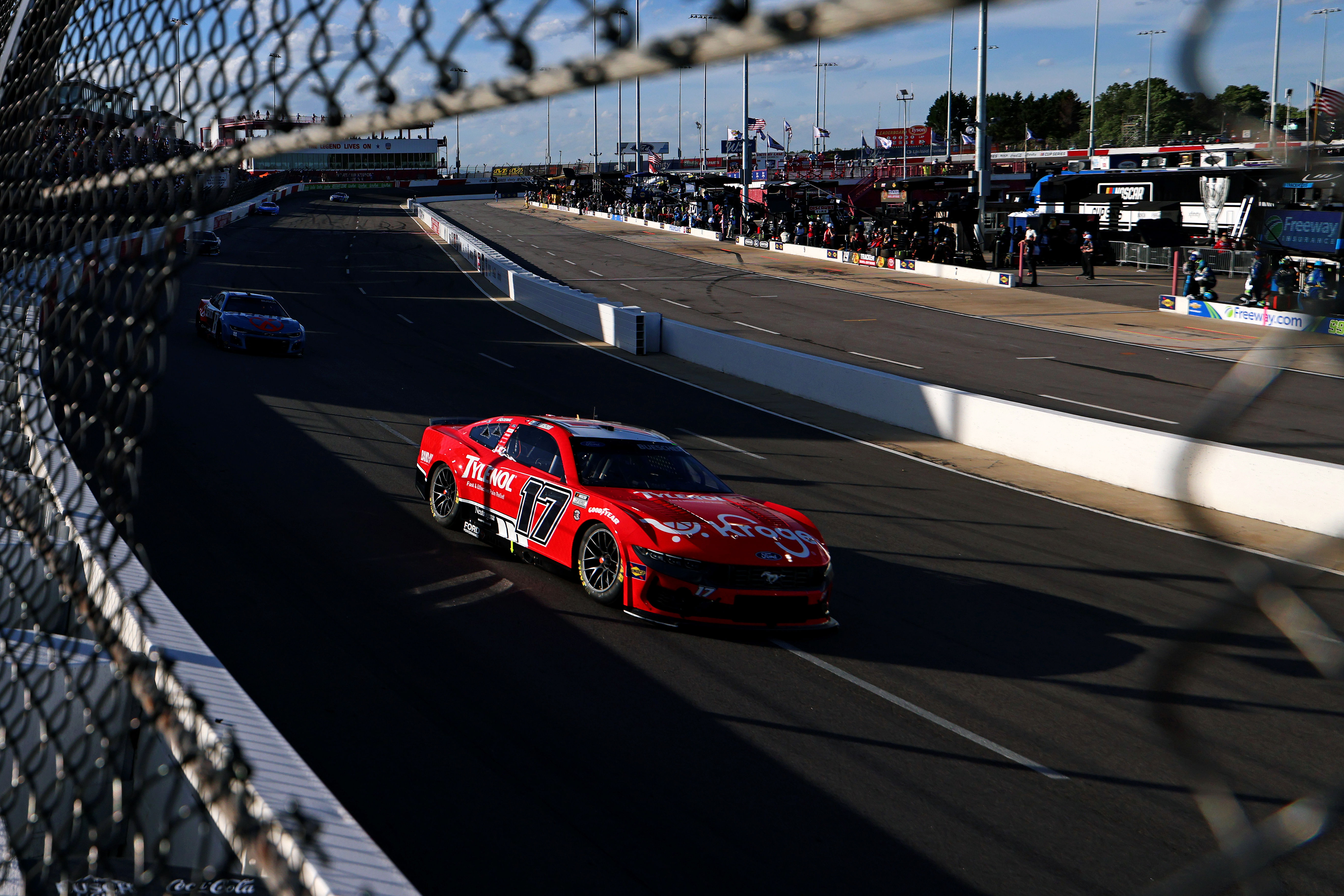 May 17, 2025; North Wilkesboro, North Carolina, USA; NASCAR Cup Series driver Chris Buescher - Source: Imagn